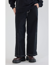 ステッチバレルパンツ