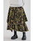 CAMOランダムティアードスカート