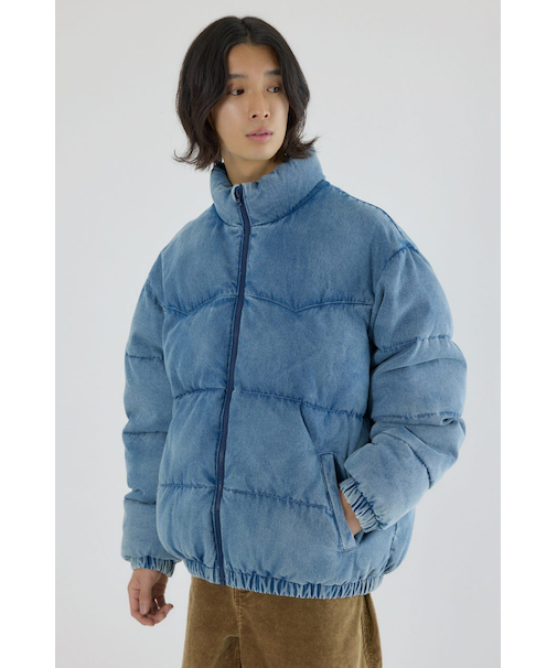 デニムパファージャケット