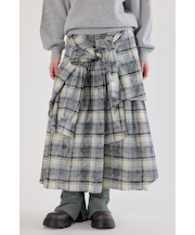 ヴィンテージチェックシャツスカート