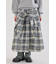 ヴィンテージチェックシャツスカート