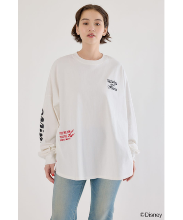 【UNISEX】(Disney)ロングスリーブトップス