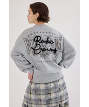 ロープロゴニットトップス