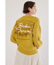 ロープロゴニットトップス