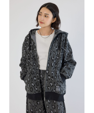 【UNISEX】SHARE PATTERN W ジップパーカー