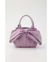 リボンデニムミニトート