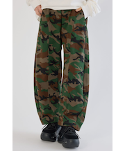 【UNISEX】SHARE PATTERNバレルスウェットパンツ