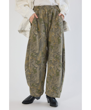 【UNISEX】SHARE PATTERNバレルスウェットパンツ