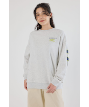 カラーアウトラインロゴスウェット