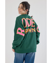 カラーアウトラインロゴスウェット