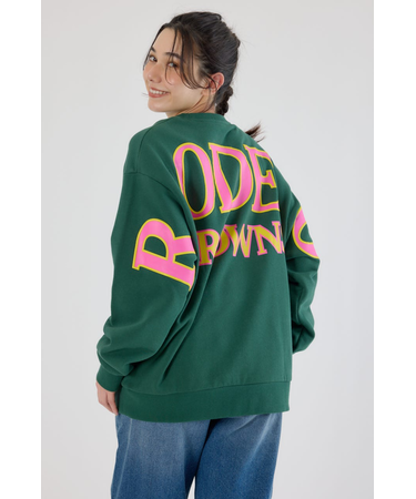 カラーアウトラインロゴスウェット