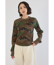 【UNISEX】SHARE パターンワッフルトップス