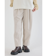 ウールライクジャージコクーンパンツ