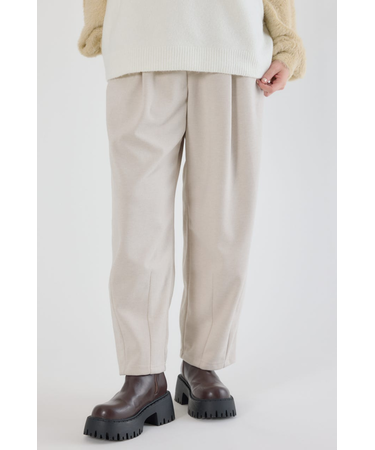 ウールライクジャージコクーンパンツ