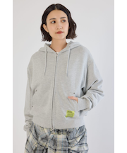 【UNISEX】SHARE W ジップパーカー