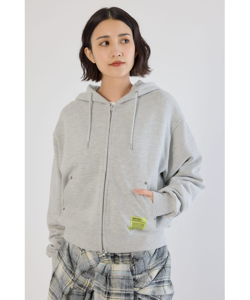 【UNISEX】SHARE W ジップパーカー