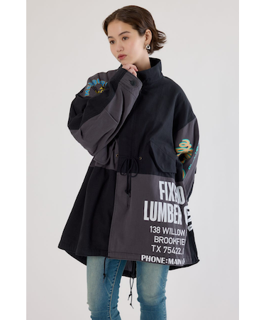 【UNISEX】カスタムリメイクモッズコート