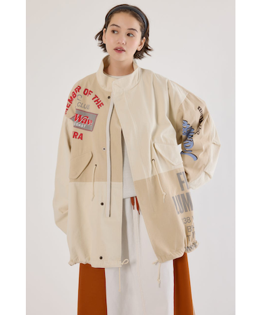 【UNISEX】カスタムリメイクモッズコート