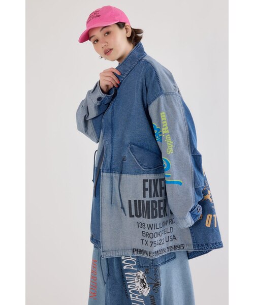 UNISEX】カスタムリメイクモッズコート｜ロデオクラウンズ／ロデオ