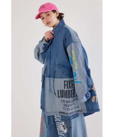 【UNISEX】カスタムリメイクモッズコート