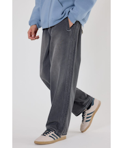 デニムトラックパンツ