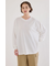 梨地VネックロングスリーブTシャツ