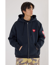 ハートブレイクZIPパーカー