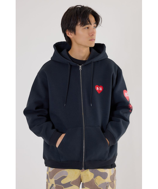 ハートブレイクZIPパーカー