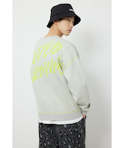 スウェットライクZIPカーディガン