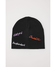 embroidery ビーニー