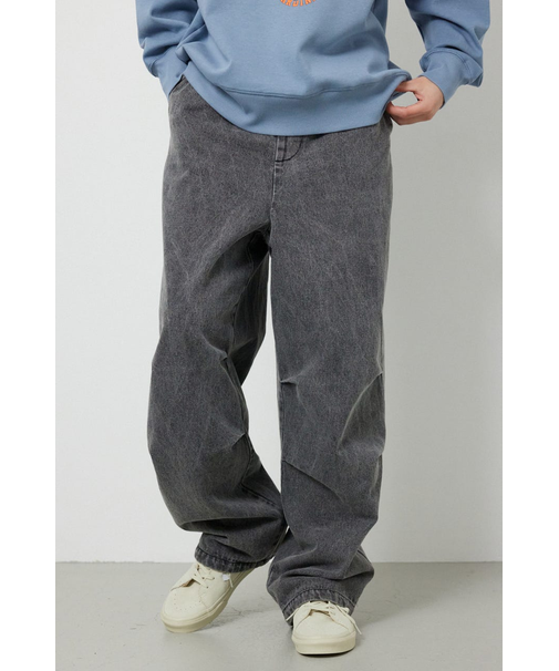 エンボスロゴデニムパンツ