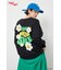 【UNISEX】(wiggle wiggle)モチーフスウェットトップス