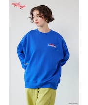 【UNISEX】(wiggle wiggle)モチーフスウェットトップス