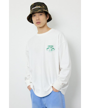 サークルフラワー長袖Tシャツ