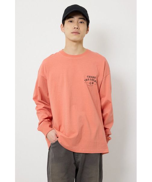 サークルフラワー長袖Tシャツ