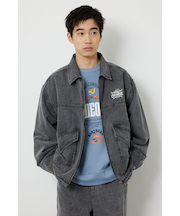 エンボスロゴデニムジャケット