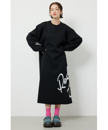 マキシロゴニットワンピース