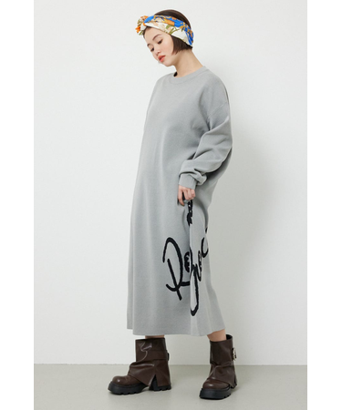 マキシロゴニットワンピース