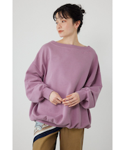 オフショルダースウェットトップス