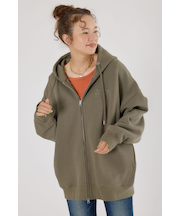 エンボスBIG ZIPパーカー