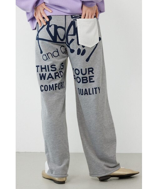 BIG sign logo コンビパンツ