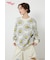 【UNISEX】(wiggle wiggle)パターンニットトップス