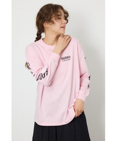 パッチデザインロングスリーブ Tシャツ