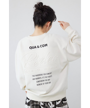 エンボススターロゴスウェットトップス