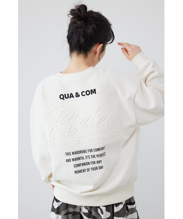 エンボススターロゴスウェットトップス