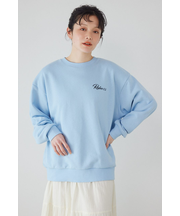 エンボススターロゴスウェットトップス