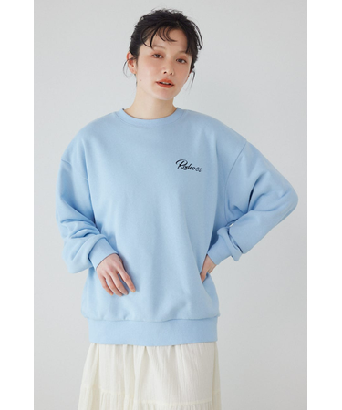 エンボススターロゴスウェットトップス