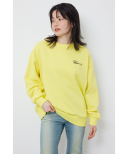 エンボススターロゴスウェットトップス