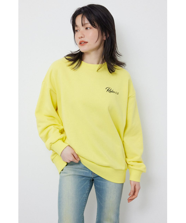 エンボススターロゴスウェットトップス