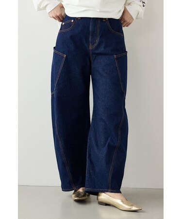 ビッグポケットバルーンデニム